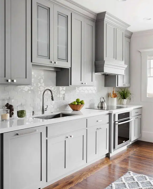 Grey Colors Options for Shaker Kitchen