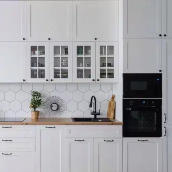 Bespoke Wall Oven Cabinet with China's Top 1 Manufacturer 5 Full Overlay