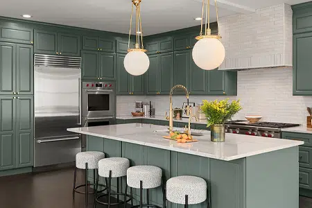 Sage Green Kitchen Cabinets