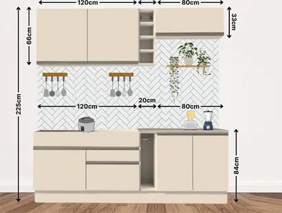 Standart Mutfak Dolabı Boyutu