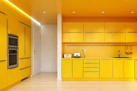 Sunny Yellow Cabinet