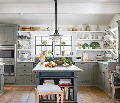 Open Shelving Style Cabinets