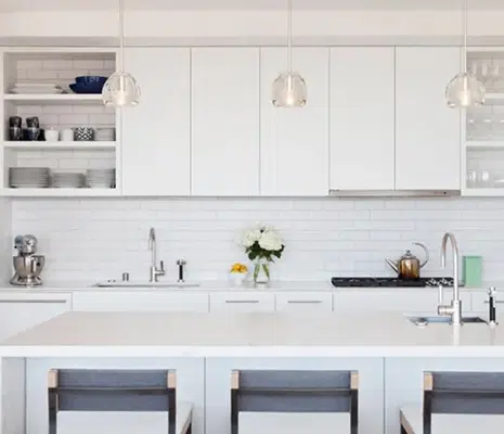 Touch-to-Open Cabinets