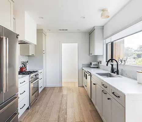 Galley Kitchen Cabinets