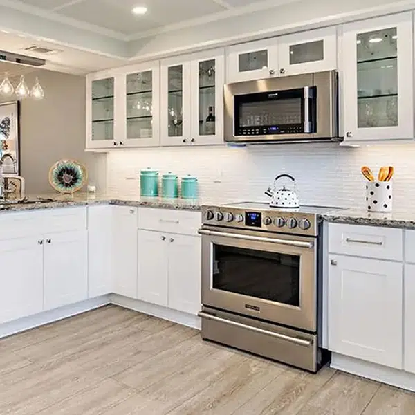 Armários base de altura de 76 cm