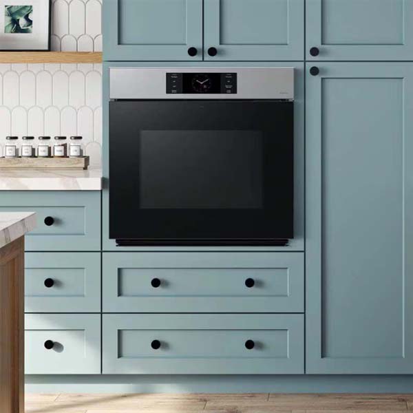 Single Wall Oven Cabinet - Lightin blue