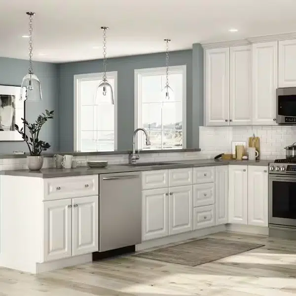 Armario base blanco tipo Shaker de 36 pulgadas