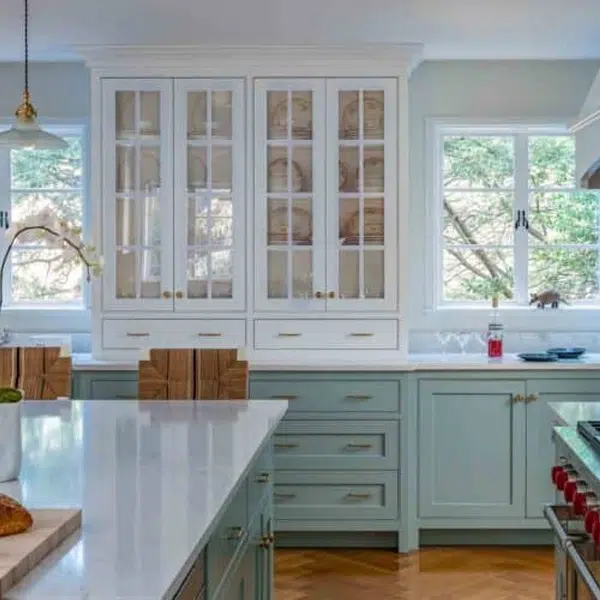 Cabinets Sitting on Countertop