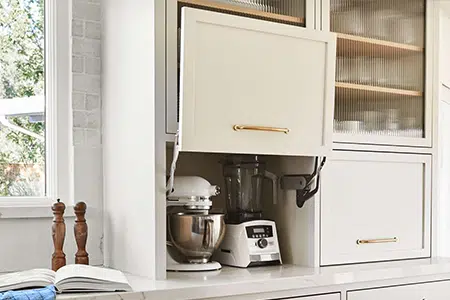 Maximize Style and Storage: A Guide to Cabinets Sitting on Countertop 3 The Appliance Gaarage